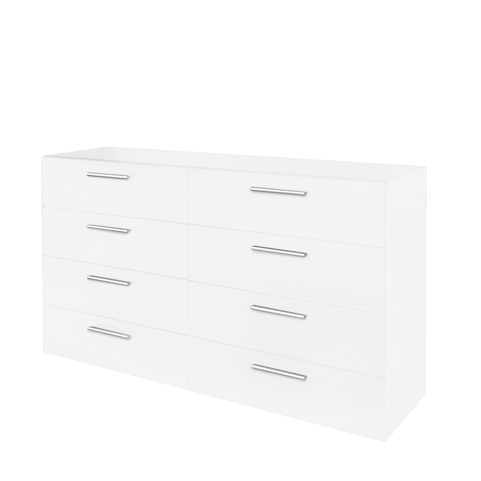 Modern 8 Drawer Wood Dresser Home Chest of Drawers for Bedroom Storage  Cabinet | eBay