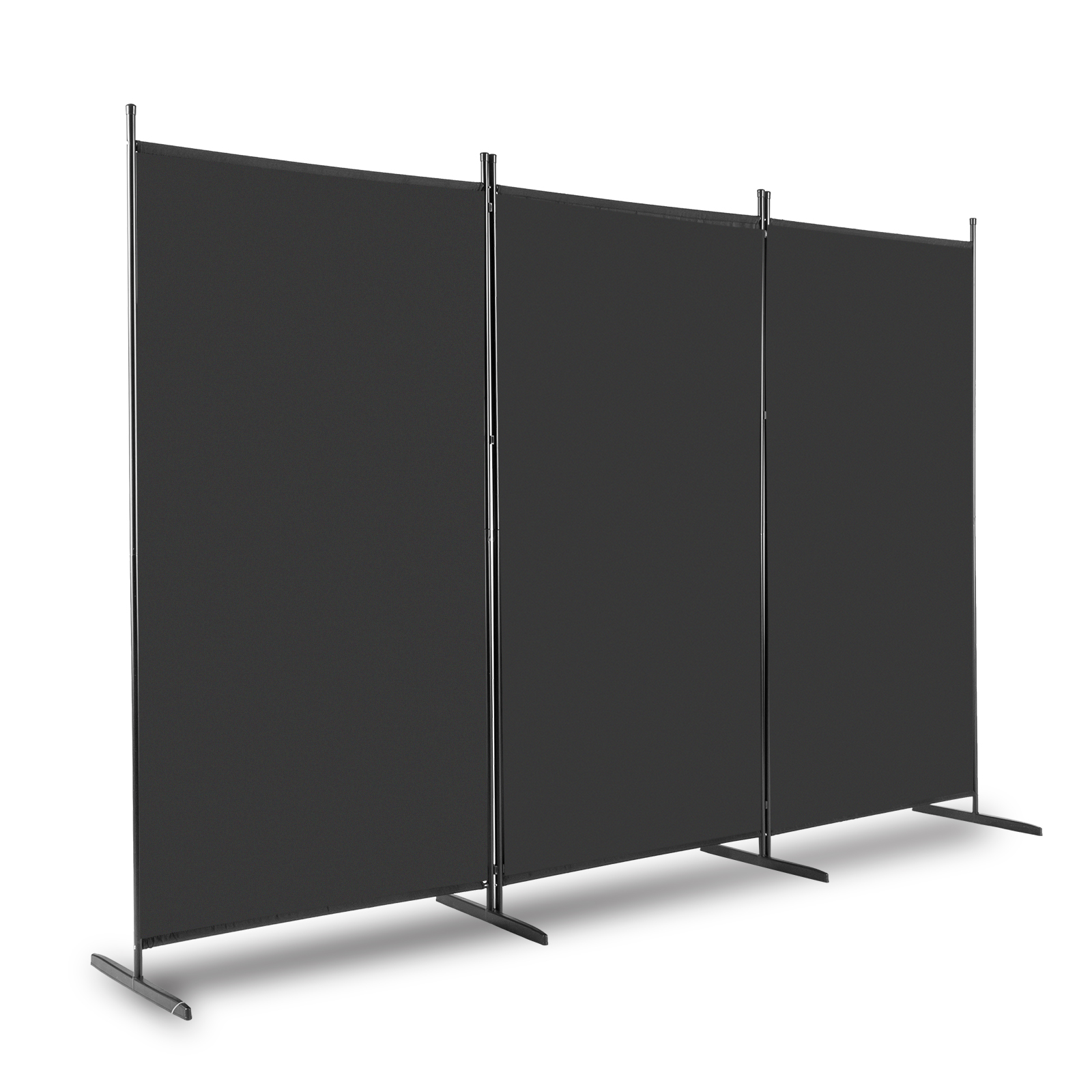 102 Inch 3 Panel Room Divider Folding Privacy Screen Dorm Decor Office Divider