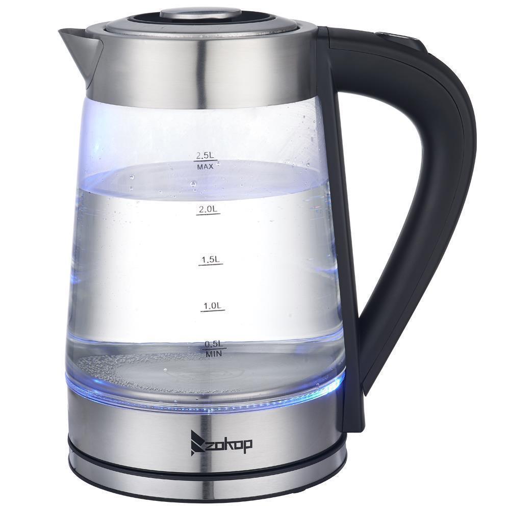 1.8L / 2.5L Electric Auto Tea Kettle Hot Water Boiler Coffee Health Pot US - Picture 14 of 19