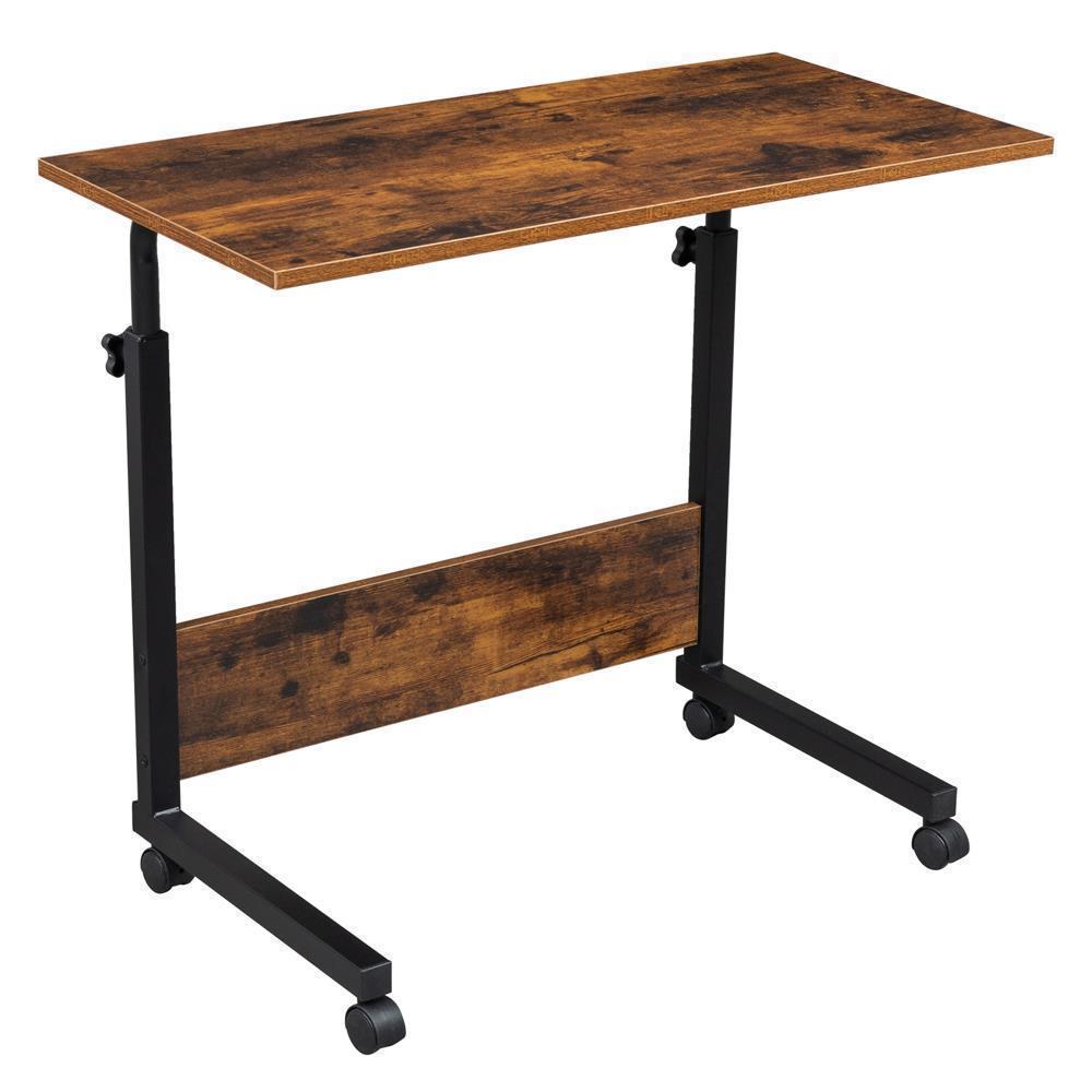 Adjustable Height Mobile PC Laptop Bed Table Portable Computer Stand Desks - Picture 8 of 12