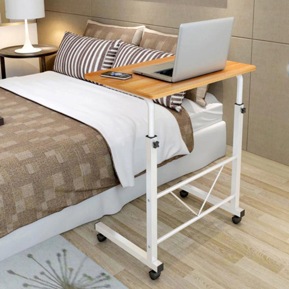 Portable/Rolling Desk Adjustable Laptop Notebook Rolling Table Overbed Stand - Picture 8 of 12