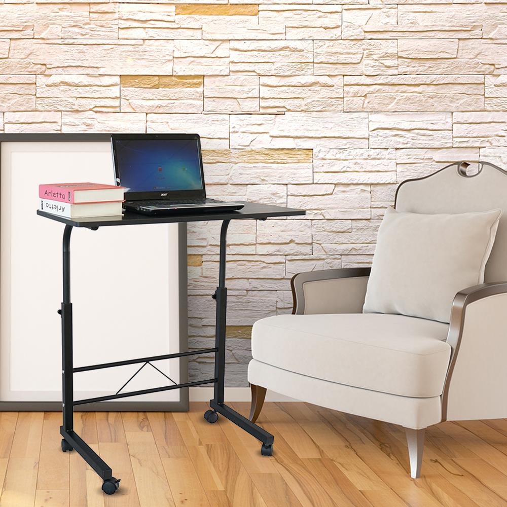 Portable/Rolling Desk Adjustable Laptop Notebook Rolling Table Overbed Stand - Picture 7 of 12