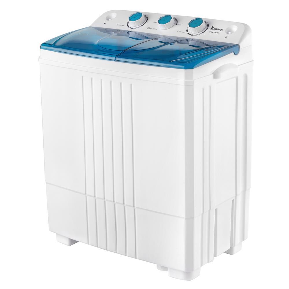 20lbs Home Apartment Twin Tub Washing Machine Spinner Cycle Dryers Semi-Auto New