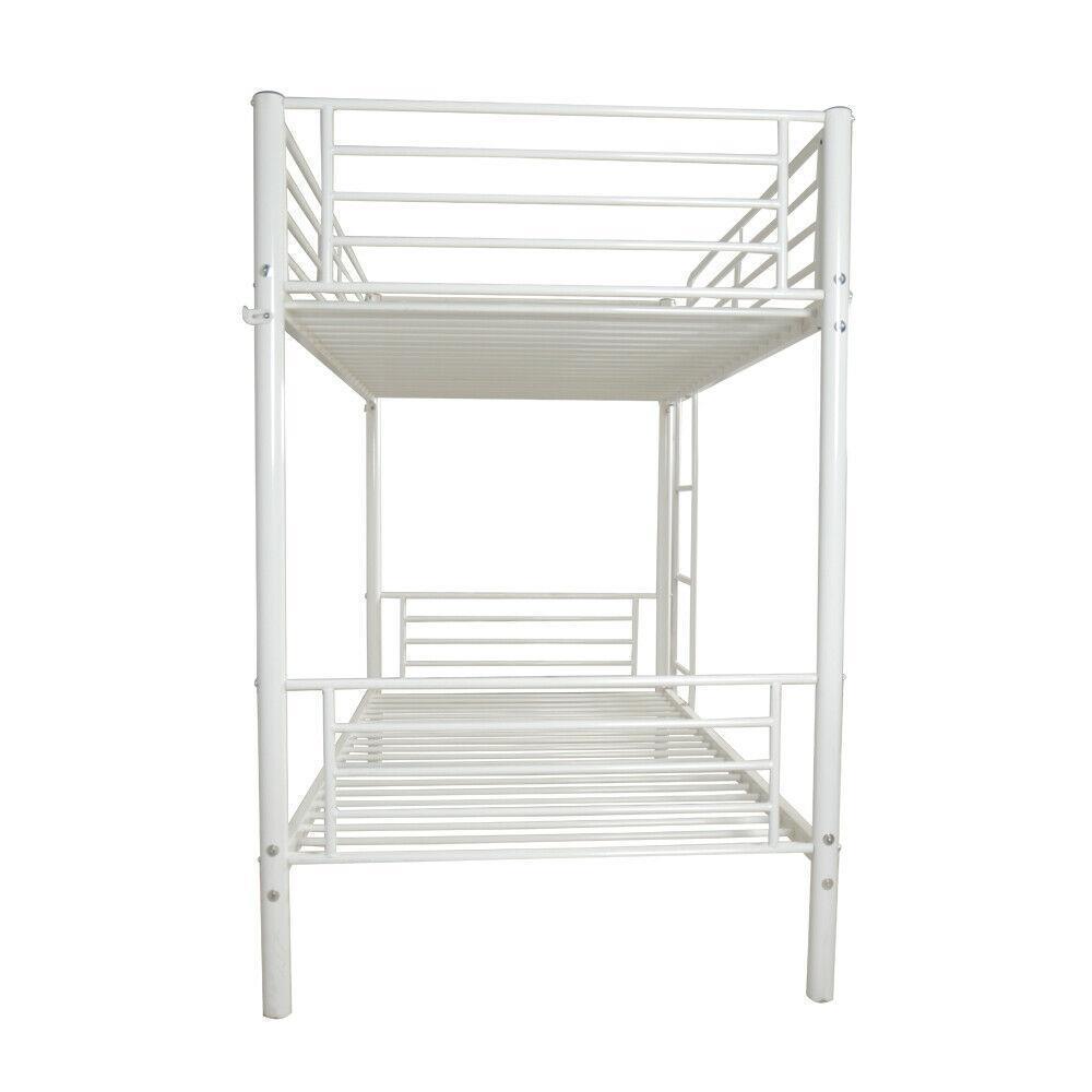 Metal Bunk Beds Frame over Twin Ladder for Kids Adult Children Bedroom 3 Colors - Picture 8 of 8