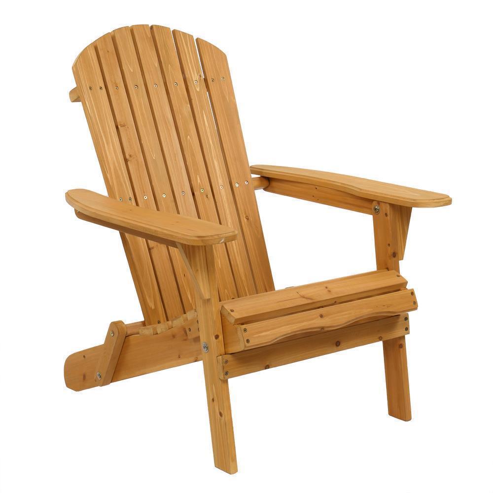 Adirondack Chair Side Table Furniture Weatherproof Patio PoolSide Garden Garden