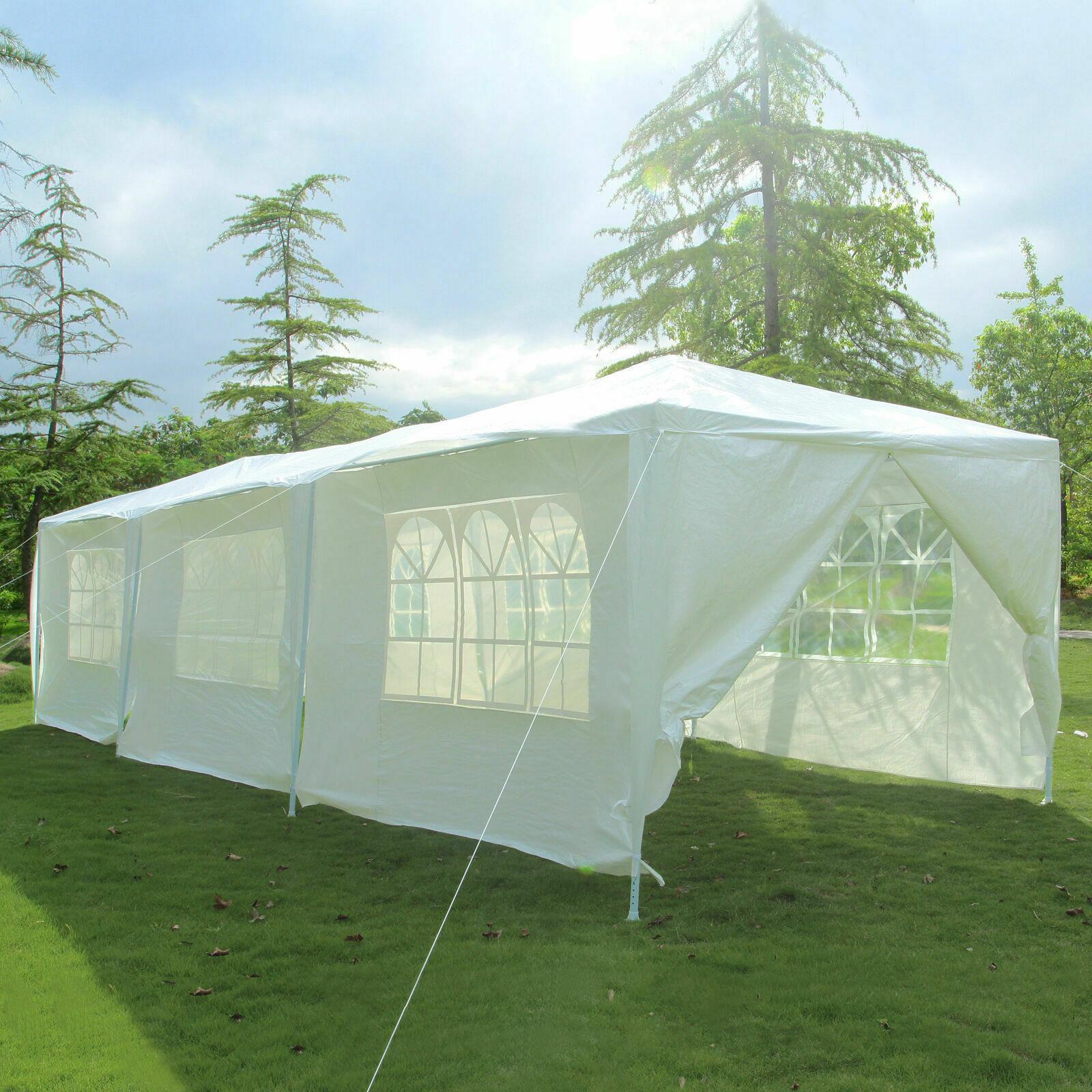 Party Wedding Tent White Gazebo Pavilion 5/7/8 Sidewalls