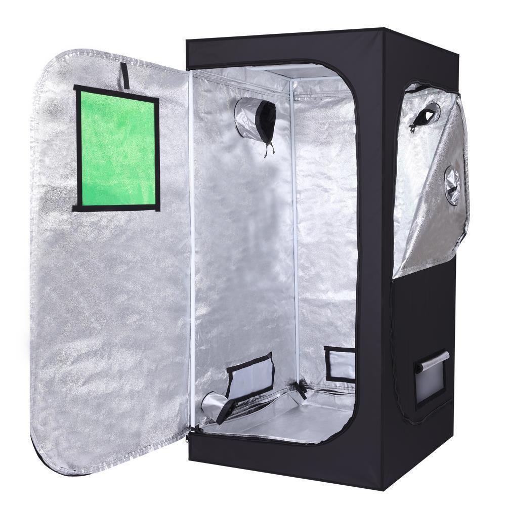 7 Sizes NEW Hydroponics Grow Tent 100% Reflective Mylar Non Toxic w/ Window Home