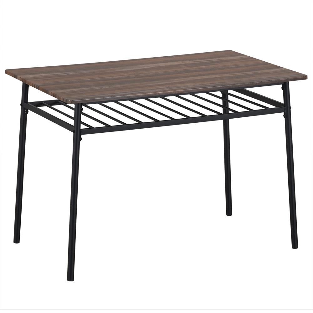6pcs Kitchen Dining Table Set for 6, Dining Table Chair Bench for Breakfast - Picture 16 of 18