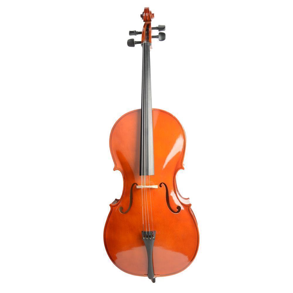 Color:Retro:4/4 Size High Quality Professional Basswood Acoustic Cello +Bag+Bow+Rosin+Bridge