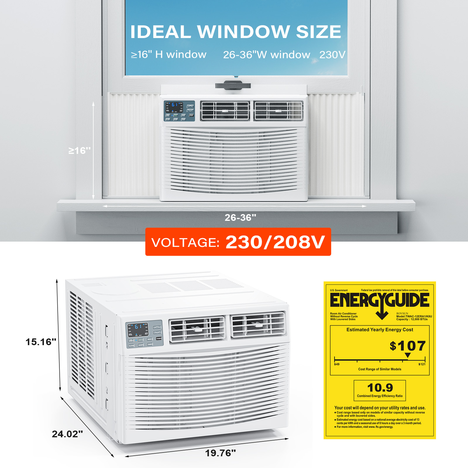 8000 btu ac for sale