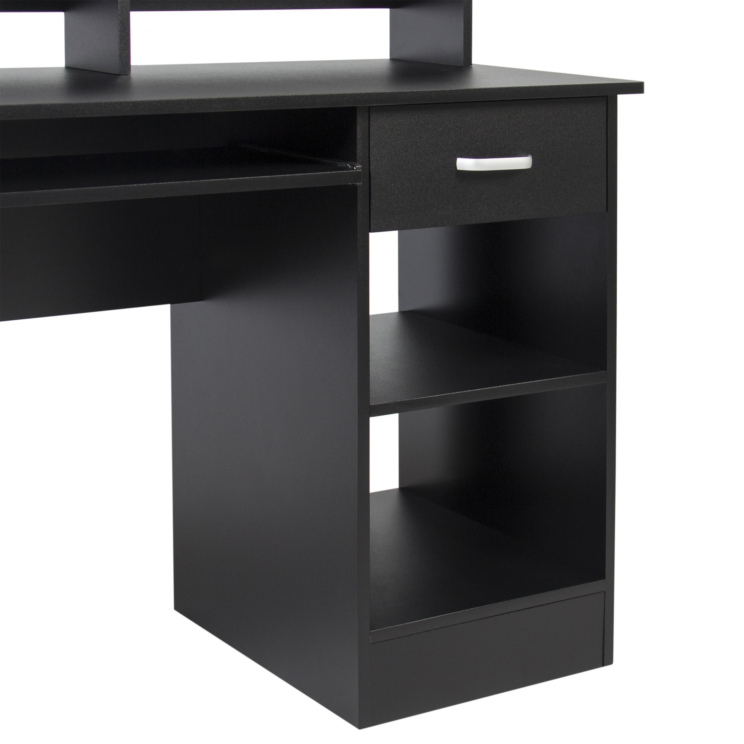 Computer Desk PC Laptop Table Workstation Study Home Office With Drawers - Picture 8 of 10